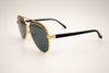 No. 21 Gold Aviator Suns
